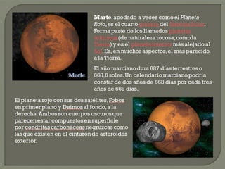 Sistema Solar 1º A Bto.