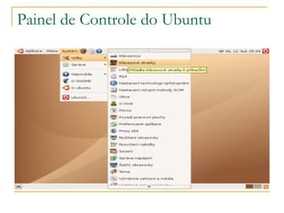 Painel de Controle do Ubuntu 