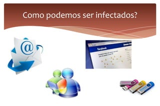 Como podemos ser infectados?
 