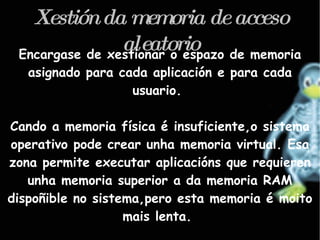 Exemplos de sistemas operativos 