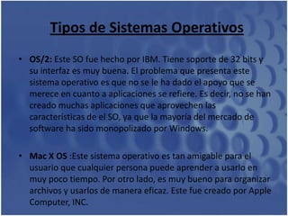 Sistemas operativos multiprogramación.