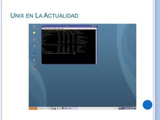 Unix en La Actualidad