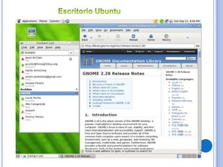 Escritorio Ubuntu