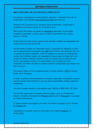 Sistemas operativos