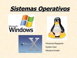 Sistemas Operativos ,[object Object],[object Object],[object Object]