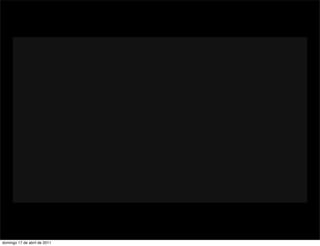 domingo 17 de abril de 2011
 