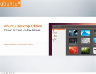 domingo 17 de abril de 2011
 