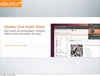 domingo 17 de abril de 2011
 