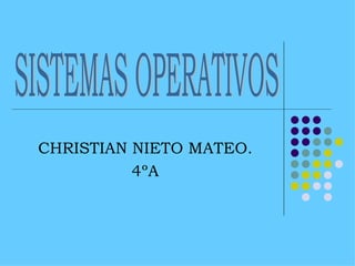 CHRISTIAN NIETO MATEO. 4ºA SISTEMAS OPERATIVOS 
