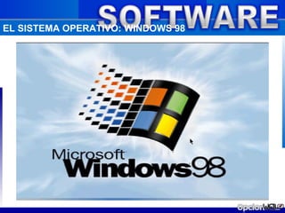 EL SISTEMA OPERATIVO: WINDOWS 98
 