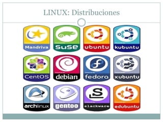 LINUX: Distribuciones
 