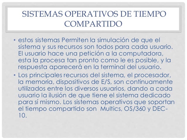 Sistema operativo - sistema operativo