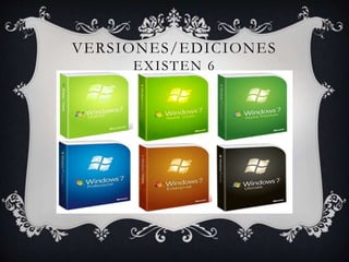 VERSIONES/EDICIONES 
EXISTEN 6 
 