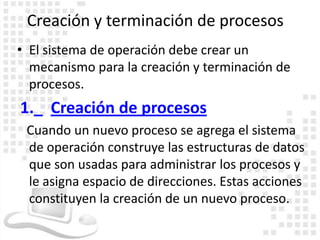 Sistemas operativos   procesos