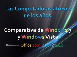 Office 2003, 2007 y 2010
 