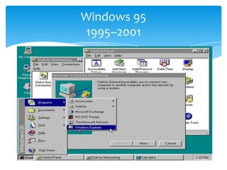 Windows 951995–2001