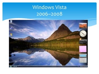 Windows Vista2006–2008