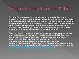 Sistemas operativos de 64 bits