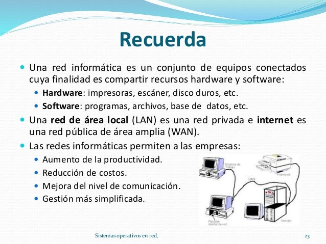 Sistemas operativos en red
