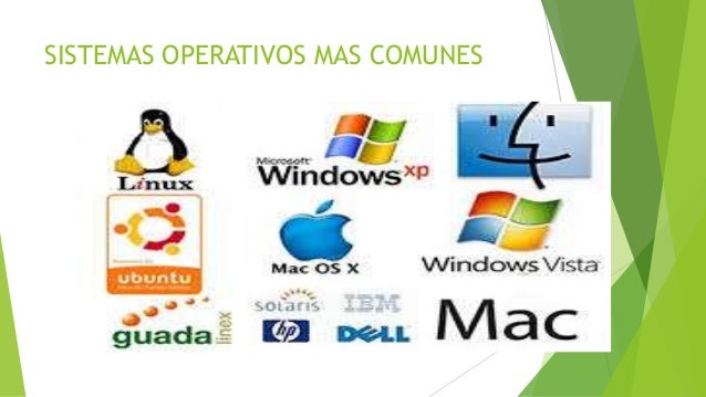 Sistemas operativos mas comunes