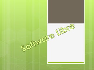 Software Libre