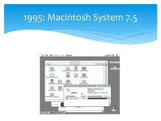 1995: Macintosh System 7.5