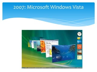 2007: Microsoft Windows Vista