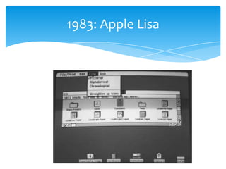 1983: Apple Lisa