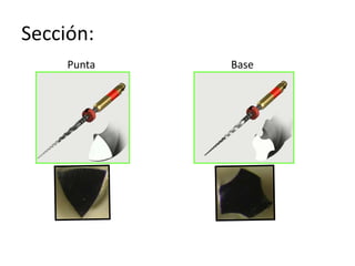 Sección:
Punta Base
 