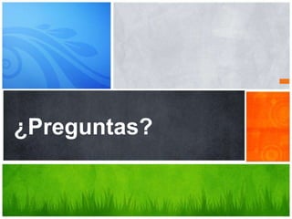 ¡MUCHAS 
GRACIAS! :D ¿Preguntas? 
