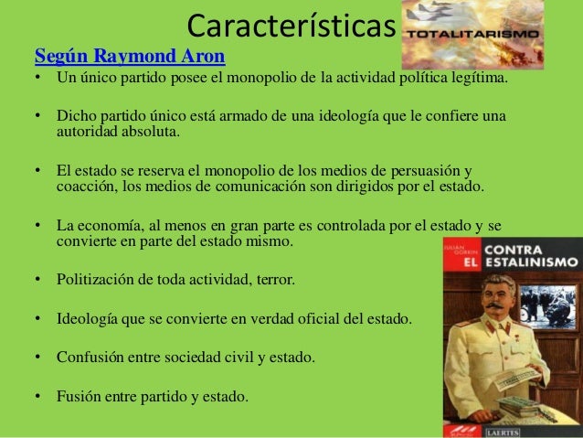 Sistemas políticos totalitario, autoritario y democrático