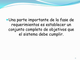 Ejemplo:La Ingeniería de Sistemas de un Sistema de Control de Tráfico Aéreo13