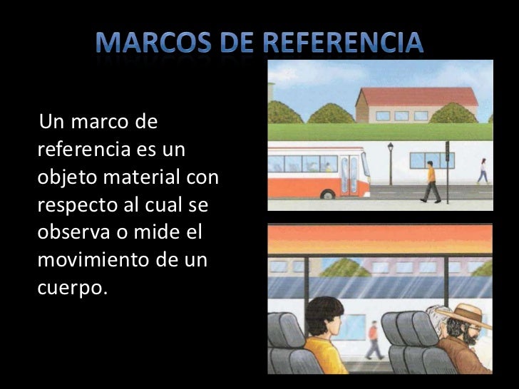 Resultado de imagen para marco de referencia fisica