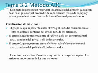 sistemas y modelos de inventarios | PPTX