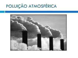 POLUIÇÃO ATMOSFÉRICA 