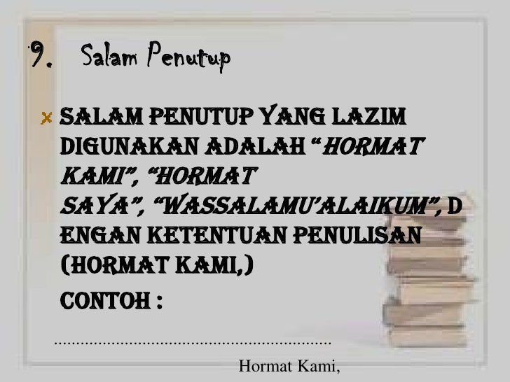 Sistematika surat dinas full version