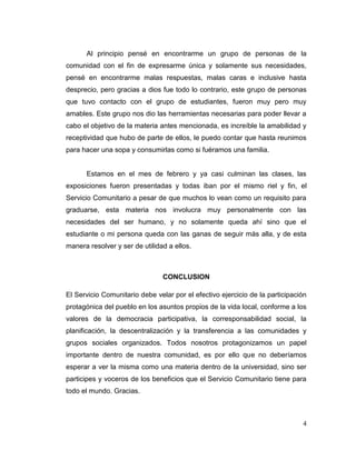 Sistematización Ely