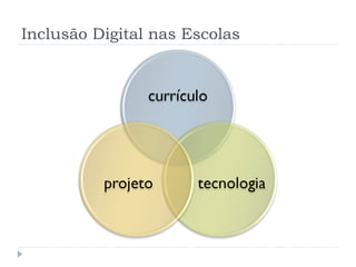 Inclusão Digital nas Escolas 