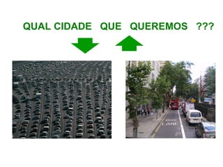 QUAL CIDADE  QUE  QUEREMOS  ??? 