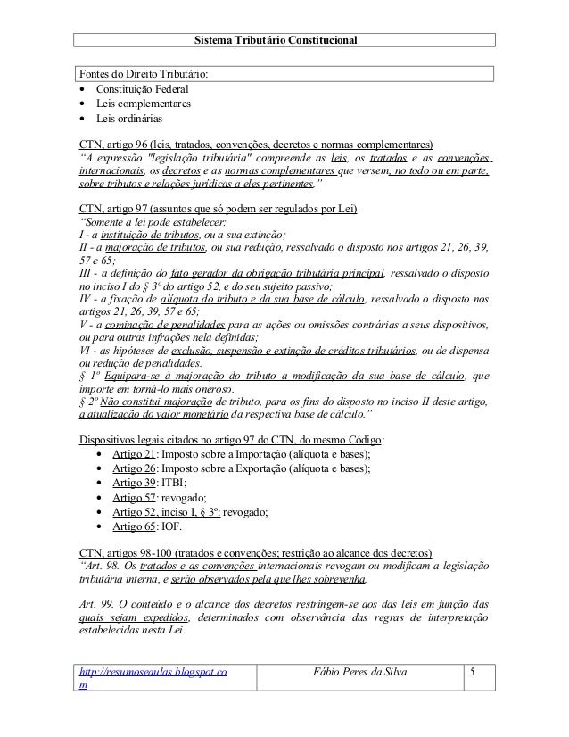 Artigo 97 ctn