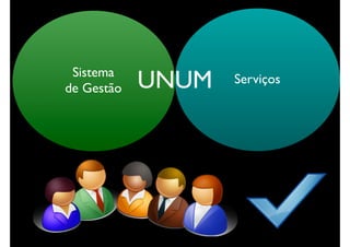 Sistema
de Gestão   UNUM   Serviços
 