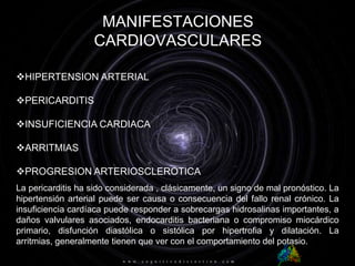 Peso: 68 kgIMPRESIÓN DIAGNOSTICA: “INSUFICIENCIA RENAL”