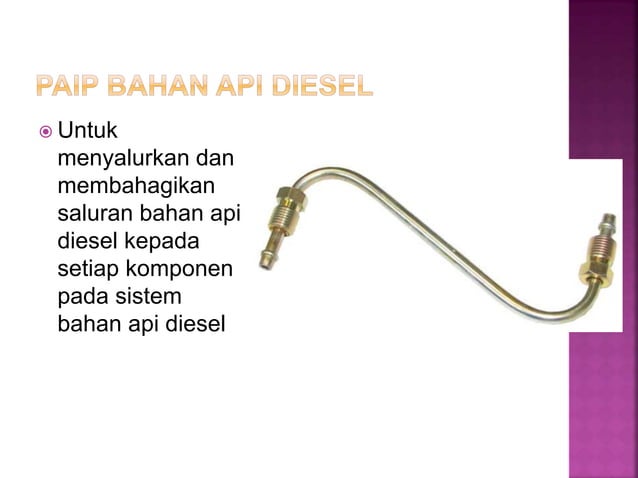 Sistem bahan api diesel | PPTX