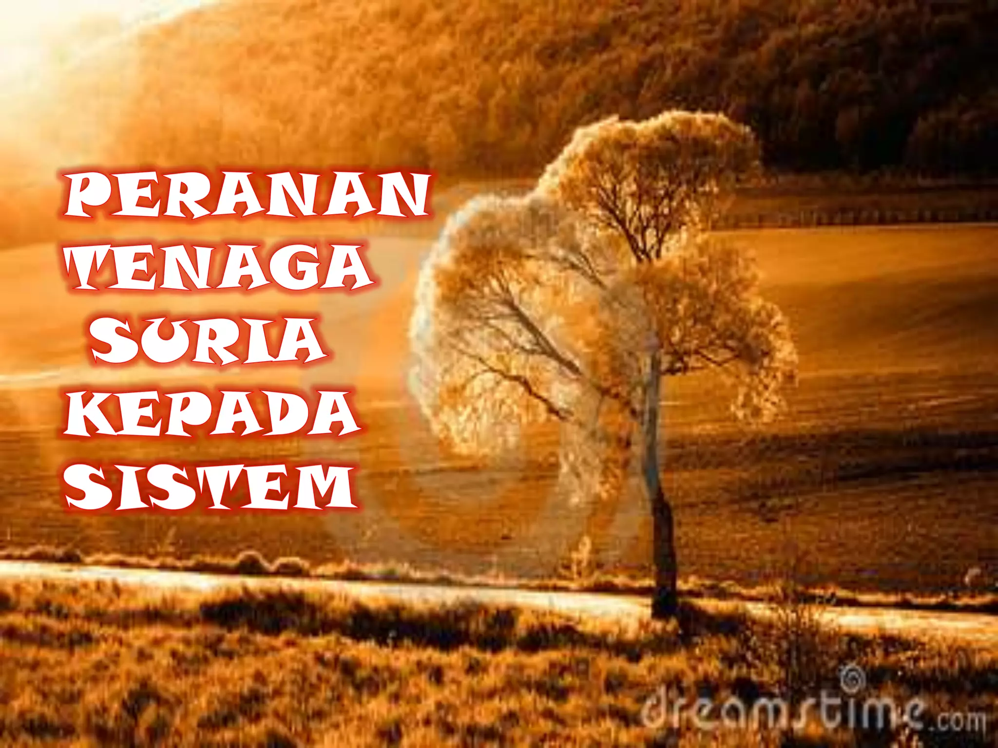 BAB 3TENAGA & PERANANNYA KEPADA SISTEM BUMI