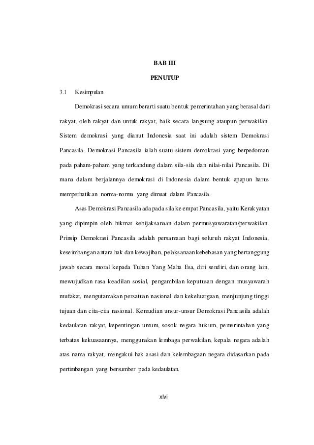 Sistem Dan Dinamika Demokrasi Pancasila Blog Dikonversi
