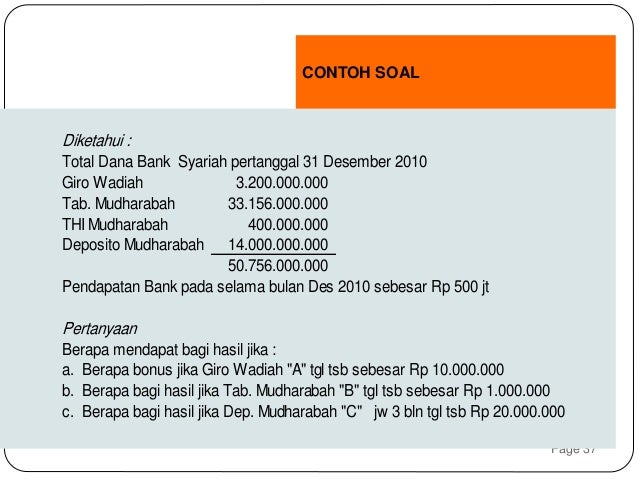 Contoh Soal Dan Jawaban Perhitungan Deposito Berjangka Guru Ilmu Sosial