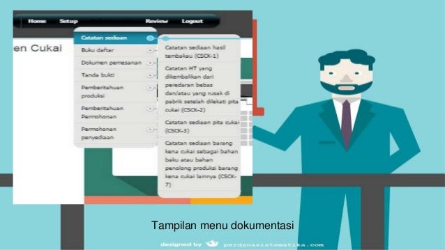 Sistem aplikasi dokumentasi BKC Hasil Tembakau