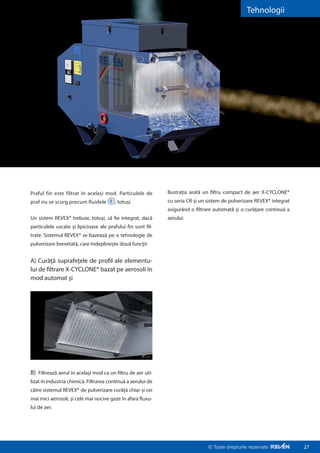 Reven Filter Catalog Sisteme Filtrare Aer Industrial Reven | PDF