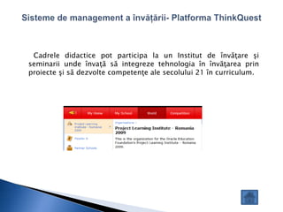 Sisteme de management a invatarii | PPTX