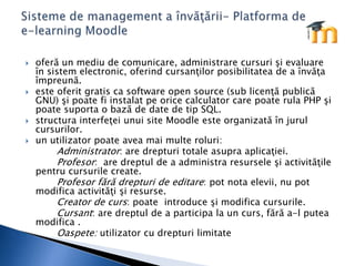 Sisteme de management a invatarii | PPTX